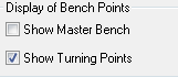 1. Display Bench points