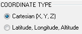 6. Coordinate type option